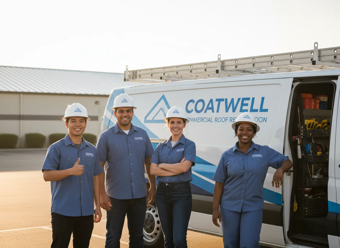 Commercial roof coating company in Mediapolis, IA